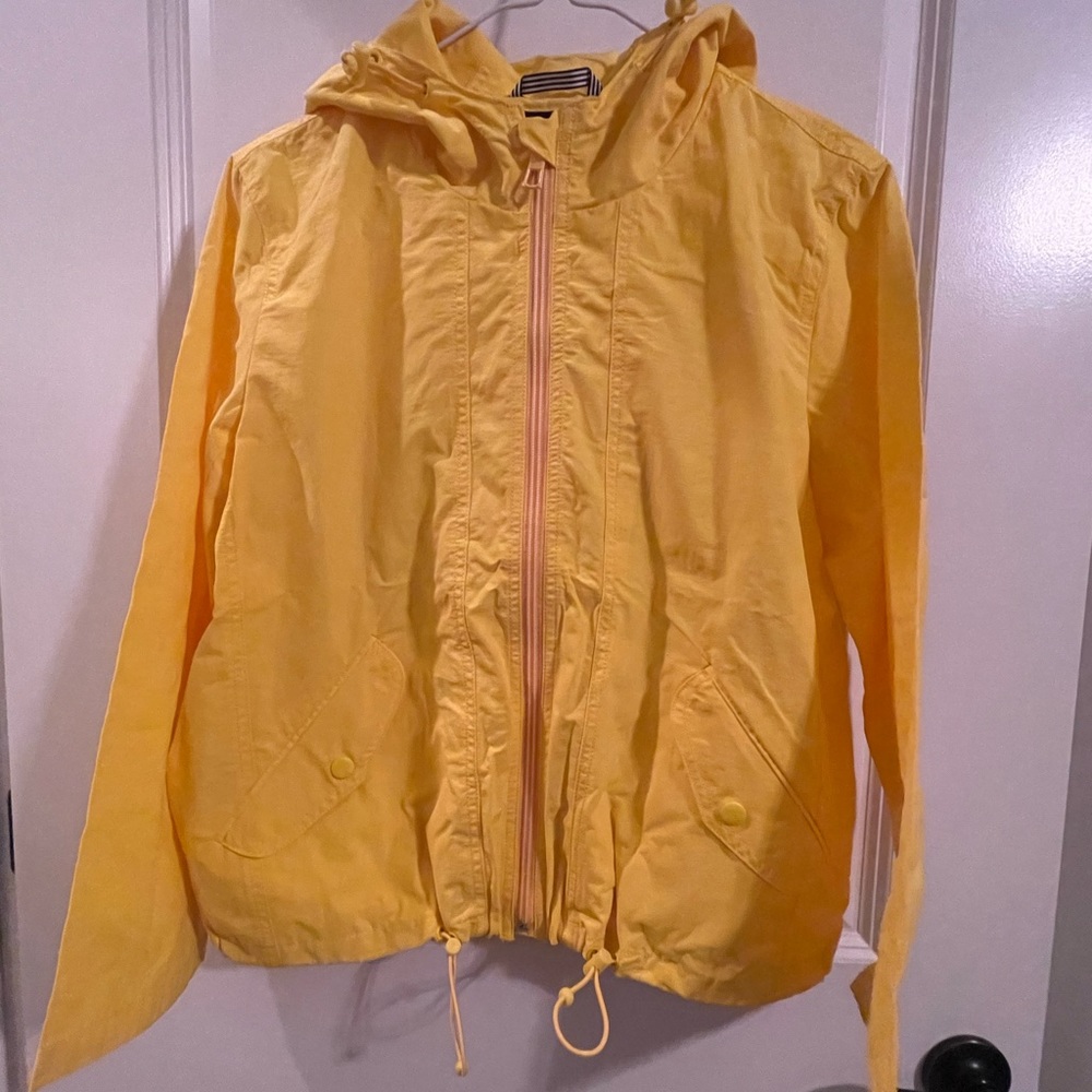 NWT XS womens JCrew crop style hooded jacket